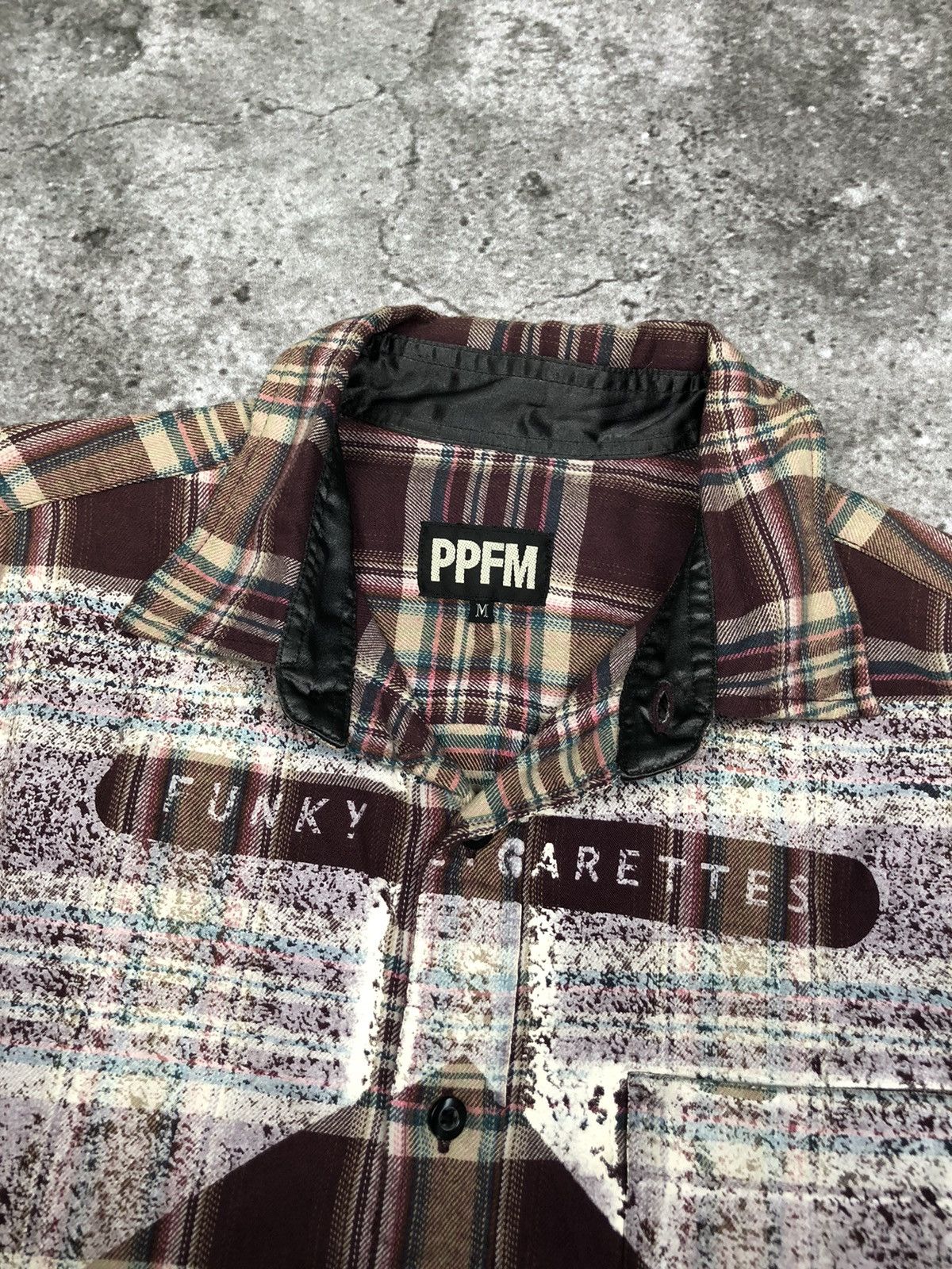 20471120 × Beauty Beast × PPFM PPFM Funky Garettes New Noise Flannel Size US M / EU 48-50 / 2 - 4 Thumbnail