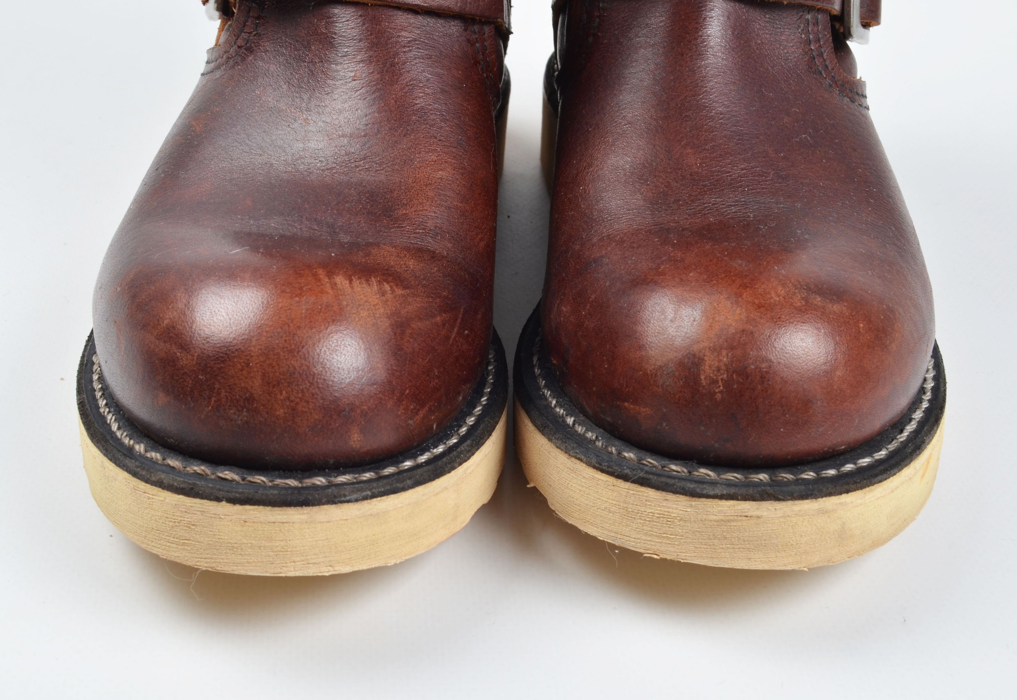 Red Wing Red Wing 2970 Biker Brown Leather Engineer Boots Size US 4.5 / IT 34.5 - 8 Thumbnail