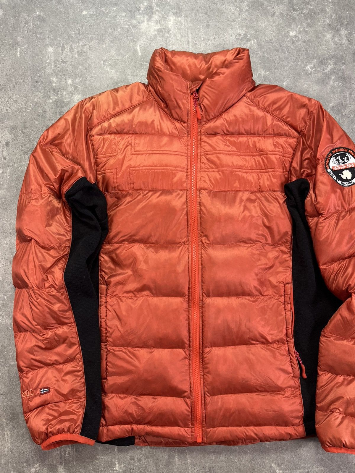 Napapijri Napapijri 800 Flag Logo Light Puffer Outdoor Jacket M L Size US L / EU 52-54 / 3 - 3 Thumbnail