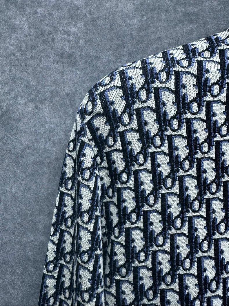Dior Dior Old flower full-print knitted shirt Size US S / EU 44-46 / 1 - 6 Thumbnail