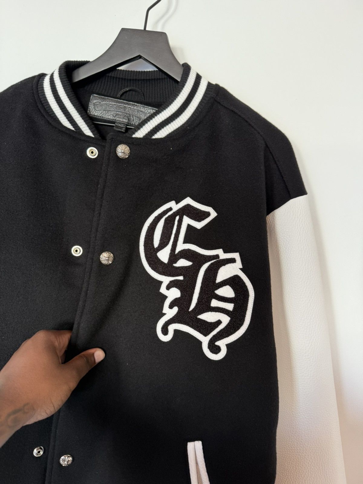 Chrome Hearts Chrome Hearts Varsity Jacket Size US XXL / EU 58 / 5 - 11 Thumbnail