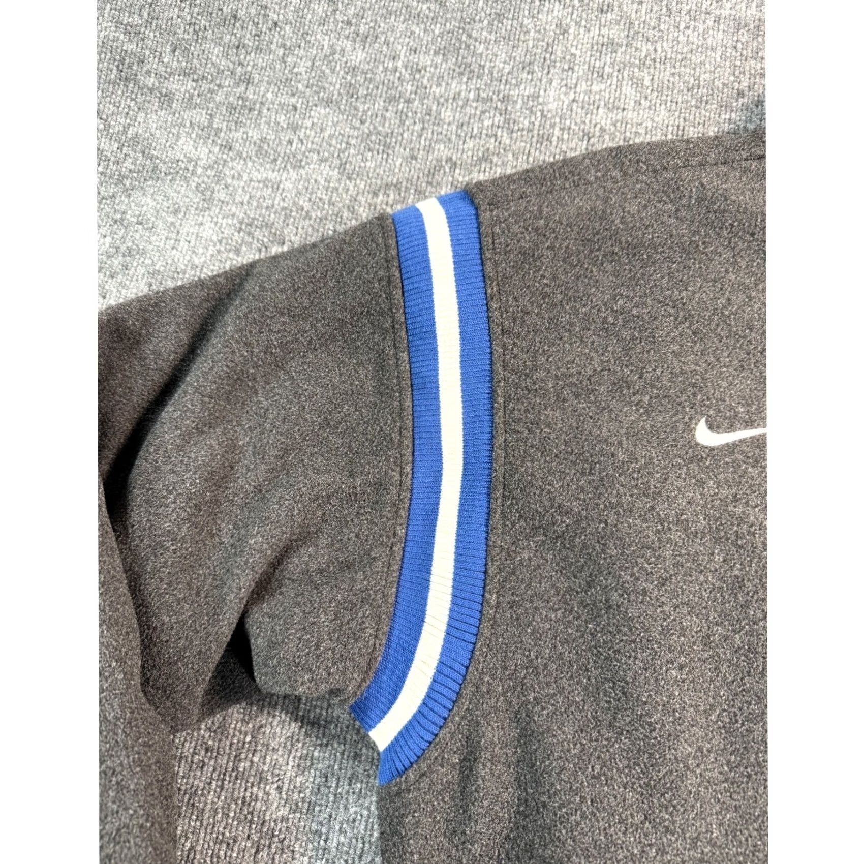 Nike VINTAGE Nike Kentucky Wildcats Varsity Jacket Mens Large Gray Logo Embroidered Size US L / EU 52-54 / 3 - 4 Thumbnail