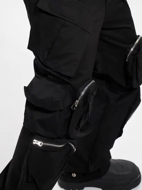 Japanese Brand Hazaki x Aoba Multi pocket utility grunge baggy cargo pants Size US 30 / EU 46 - 5 Thumbnail