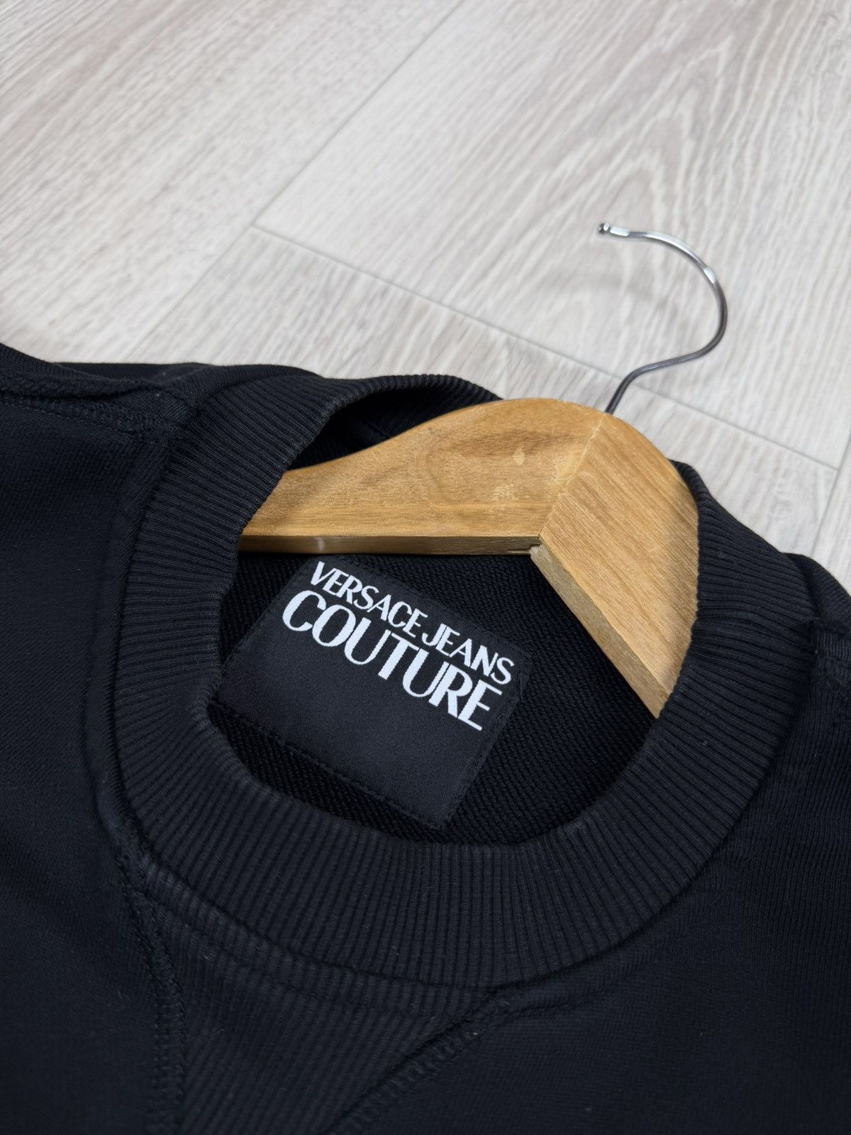 Versace Jeans Couture Versace Jeans Couture Big Logo Men's Crewneck Sweatshirt Size US S / EU 44-46 / 1 - 6 Thumbnail