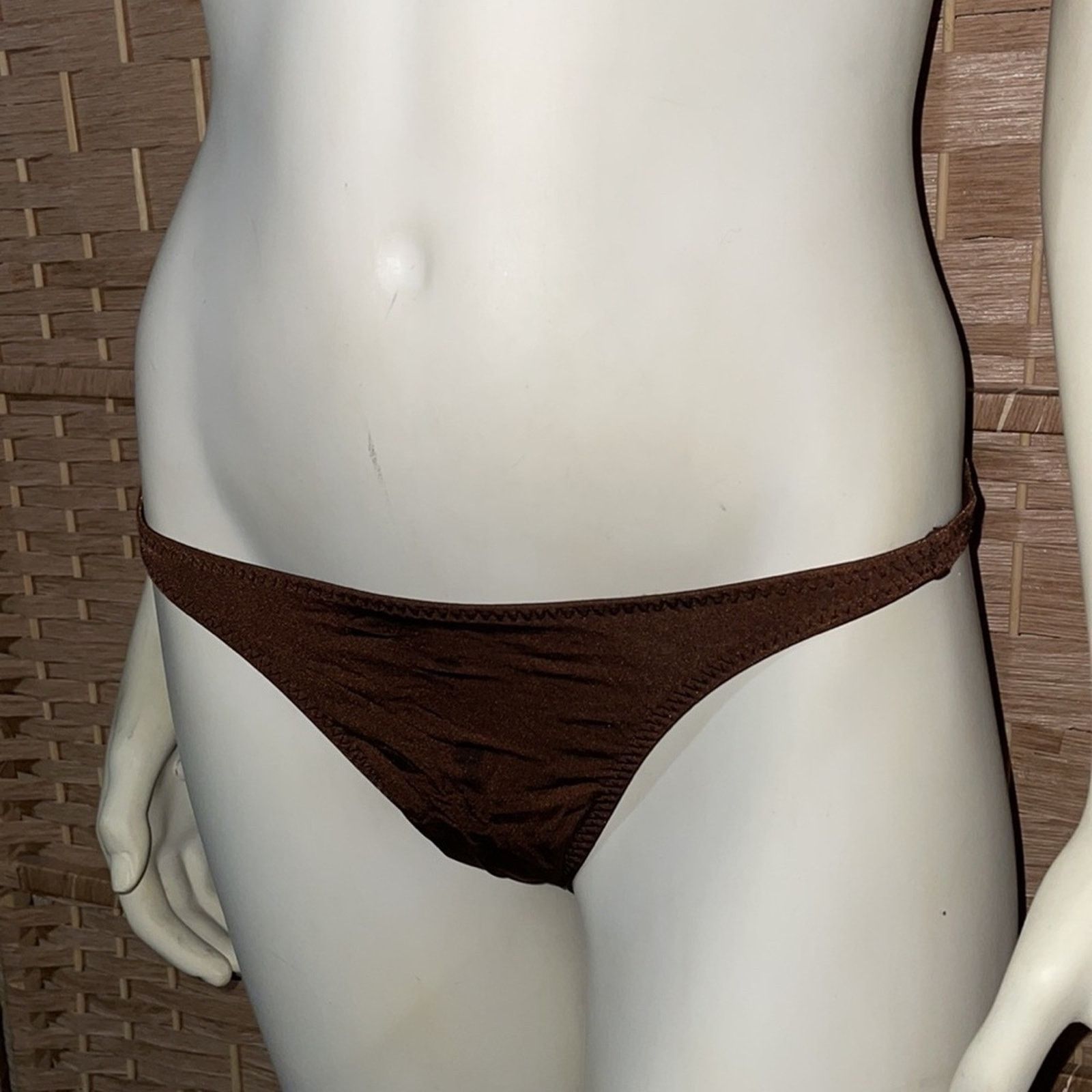 & Other Stories Beach Bunny Bikini Bottom Chocolate Brown NEW Size L / US 10 / IT 46 - 1 Thumbnail