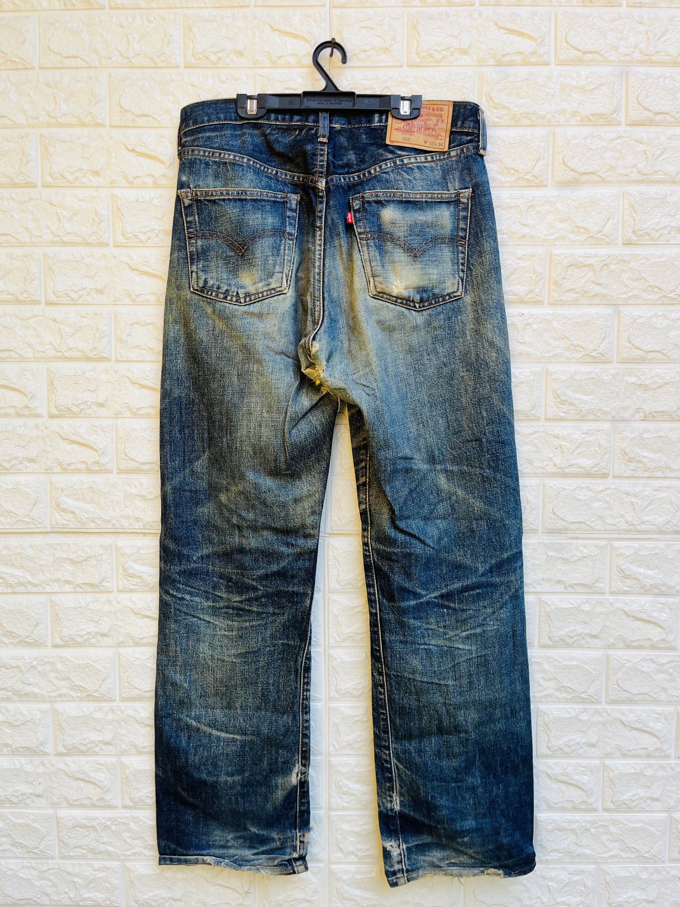 image of Levis Vintage Clothing x Vintage Levis Big E Japanese Reproduction Fashion Style in Dark Blue (Size
