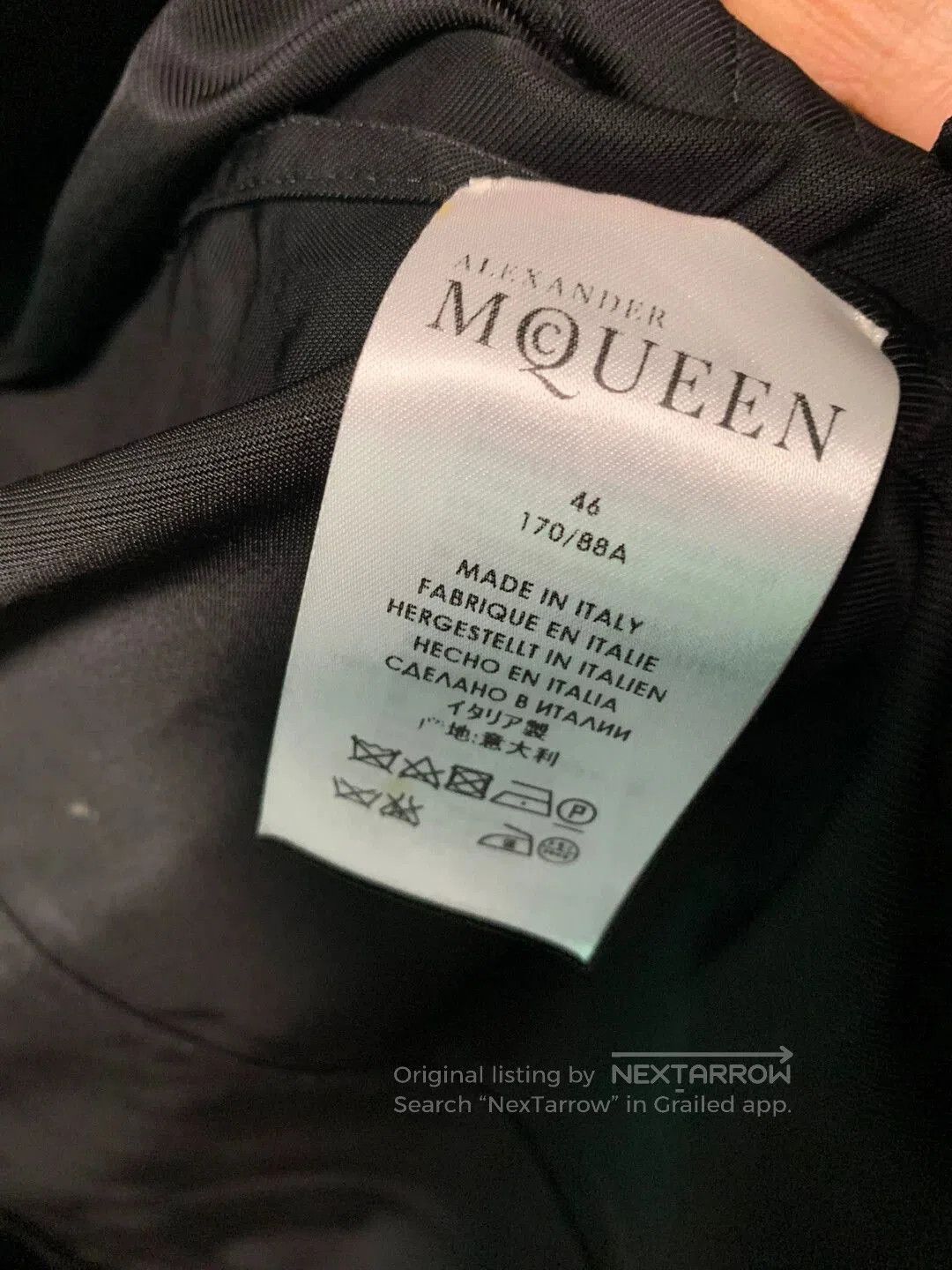 Alexander McQueen Multi Color Casual Blazer Jacket. Size US M / EU 48-50 / 2 - 4 Thumbnail