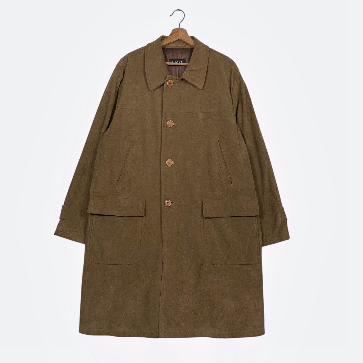Allegri Allegri Impermeabile Overcoat Size US M / EU 48-50 / 2 - 1 Thumbnail
