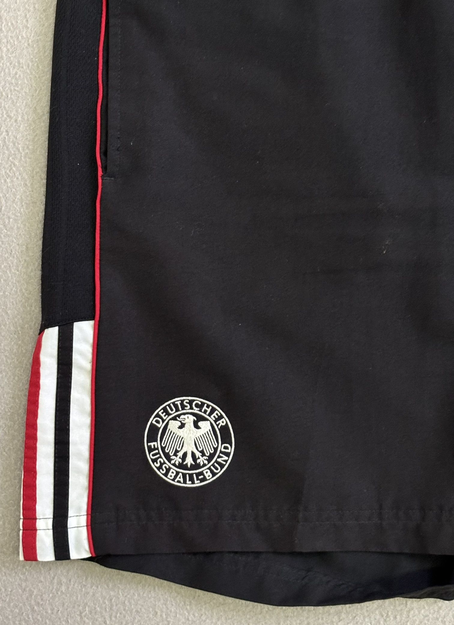 Adidas Germany 1998 Adidas Football Shorts Size XL Size US 39 - 10 Thumbnail