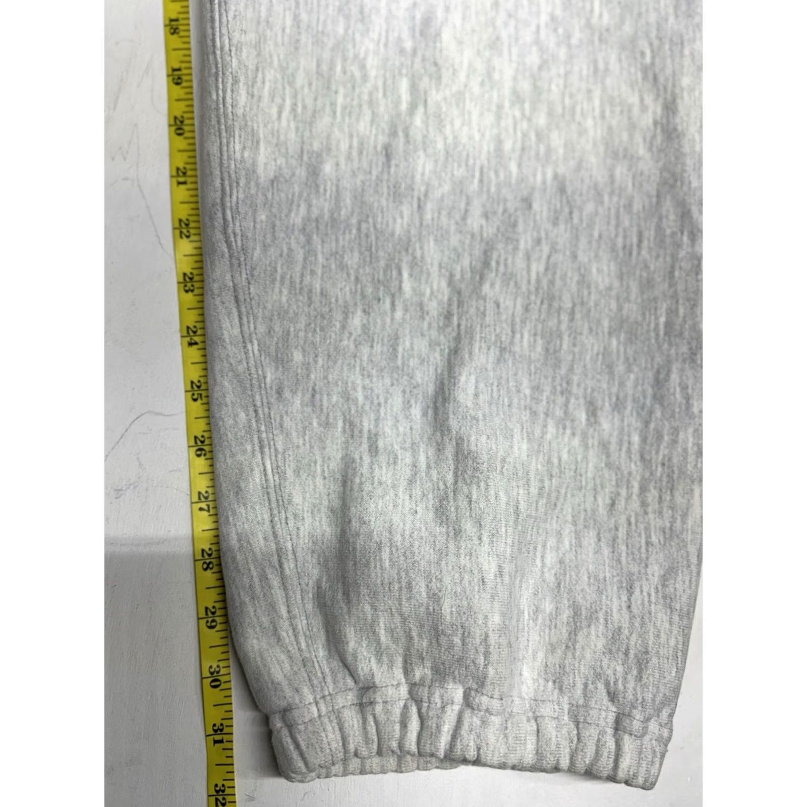 Vintage Mt Spokane Knitting Mills Sweatpants Cuffed Ankle XL Mens Light Gray 80s VTG Size US 36 / EU 52 - 5 Thumbnail