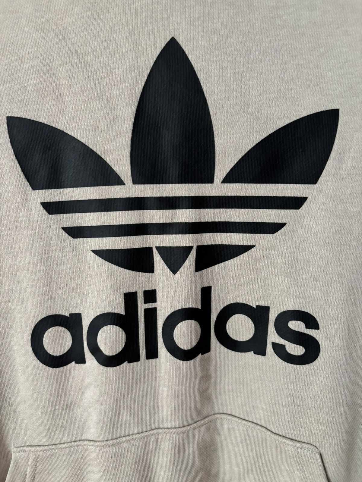 Adidas Adidas Tan Logo Hoodie Size US S / EU 44-46 / 1 - 2 Thumbnail