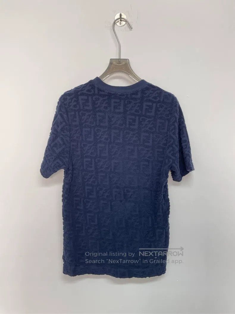 Fendi Fendi Embossed Logo Terry Short Sleeve Size US XS / EU 42 / 0 - 5 Thumbnail