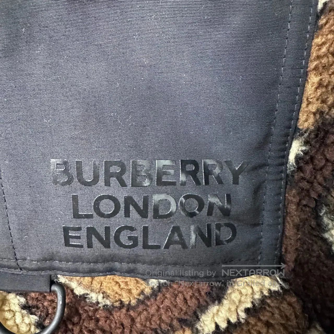 Burberry Burberry Teddy Fleece Zip Jacket. Size US M / EU 48-50 / 2 - 3 Thumbnail