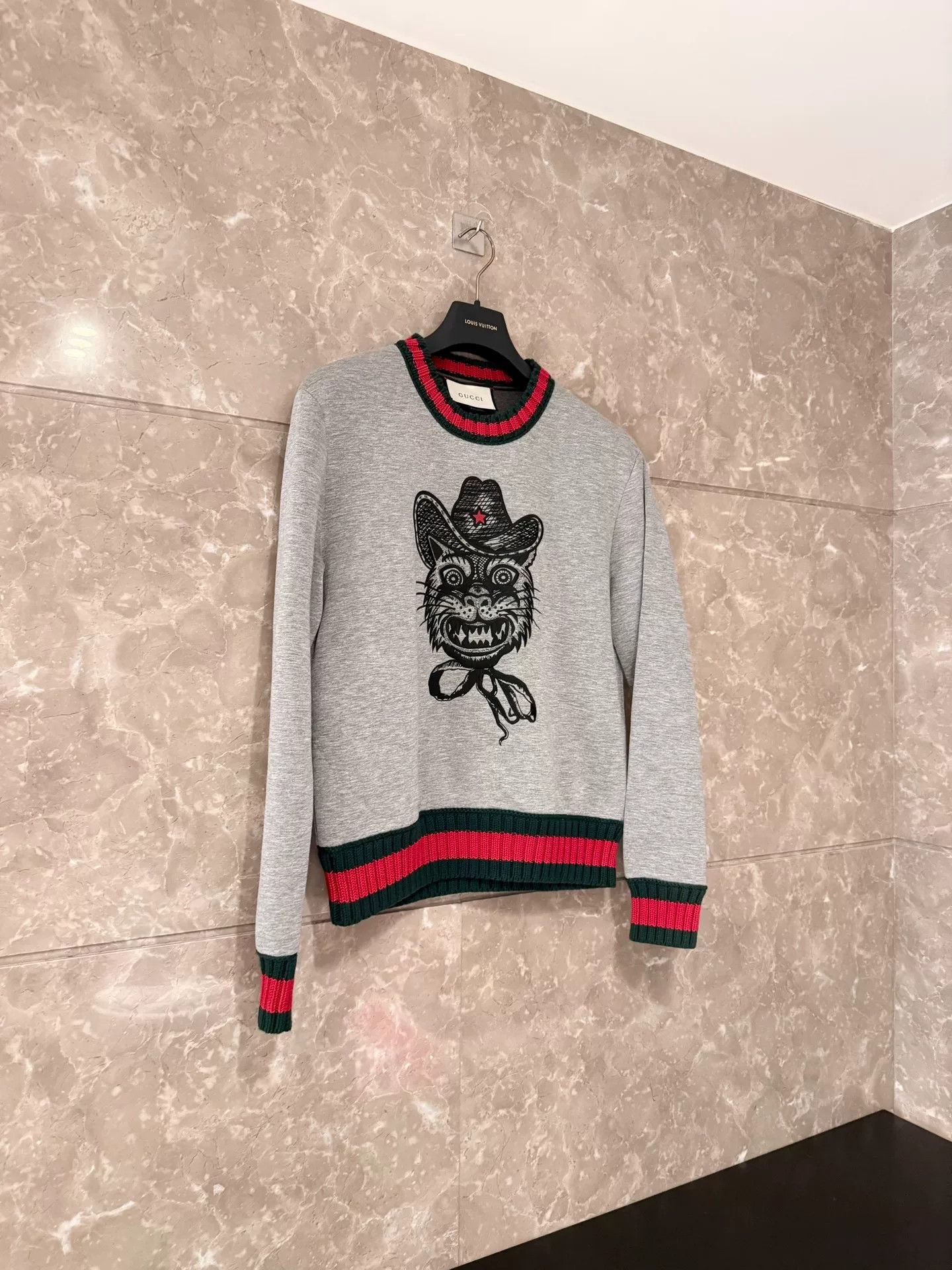 Gucci Gucci Embroidered Crewneck Sweatshirt Size US M / EU 48-50 / 2 - 1 Thumbnail