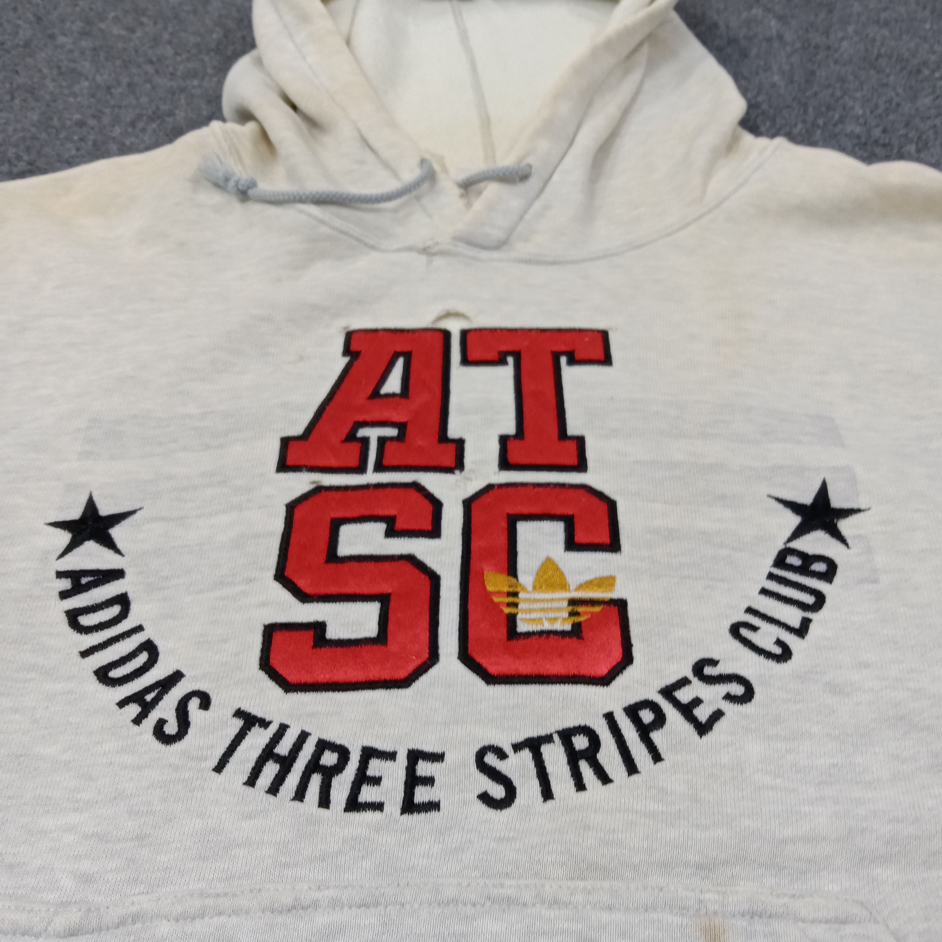 Adidas Adidas Three Stripes Club American Sportwear Hoodies C225N15 Size US L / EU 52-54 / 3 - 2 Thumbnail
