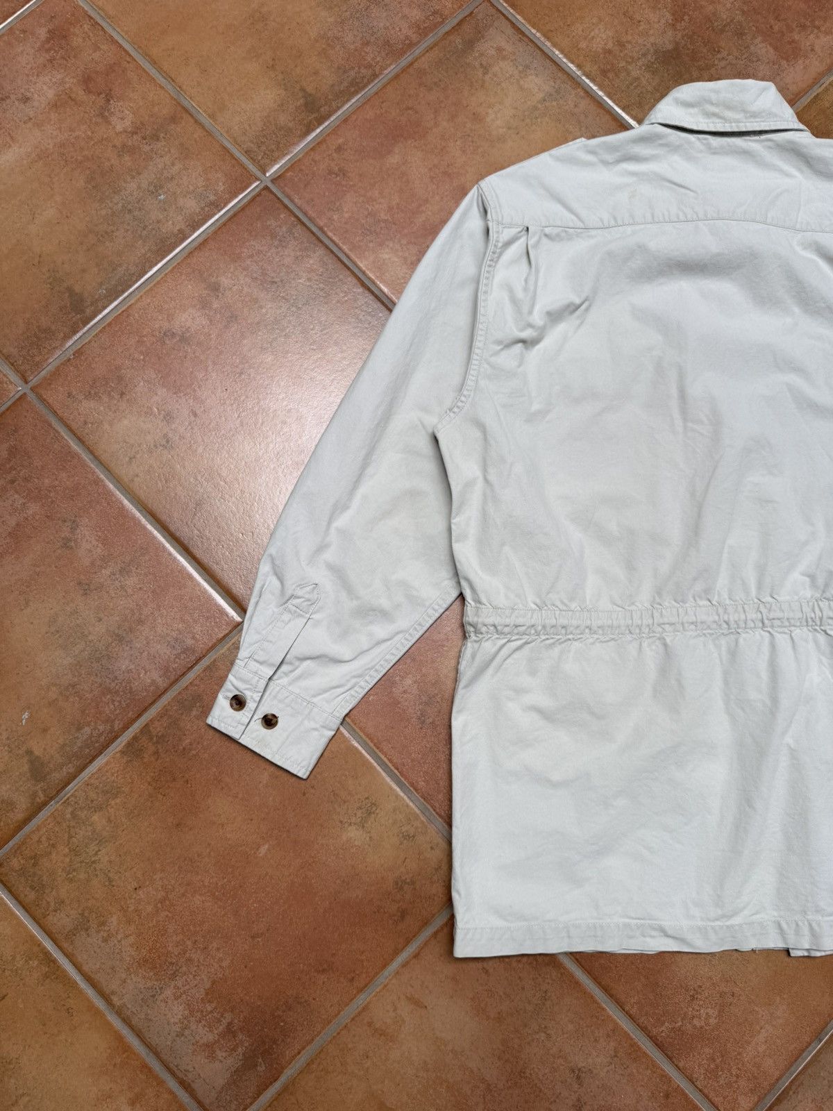 Banana Republic Vintage Banana Republic Canvas Safari Jacket Size US L / EU 52-54 / 3 - 11 Thumbnail