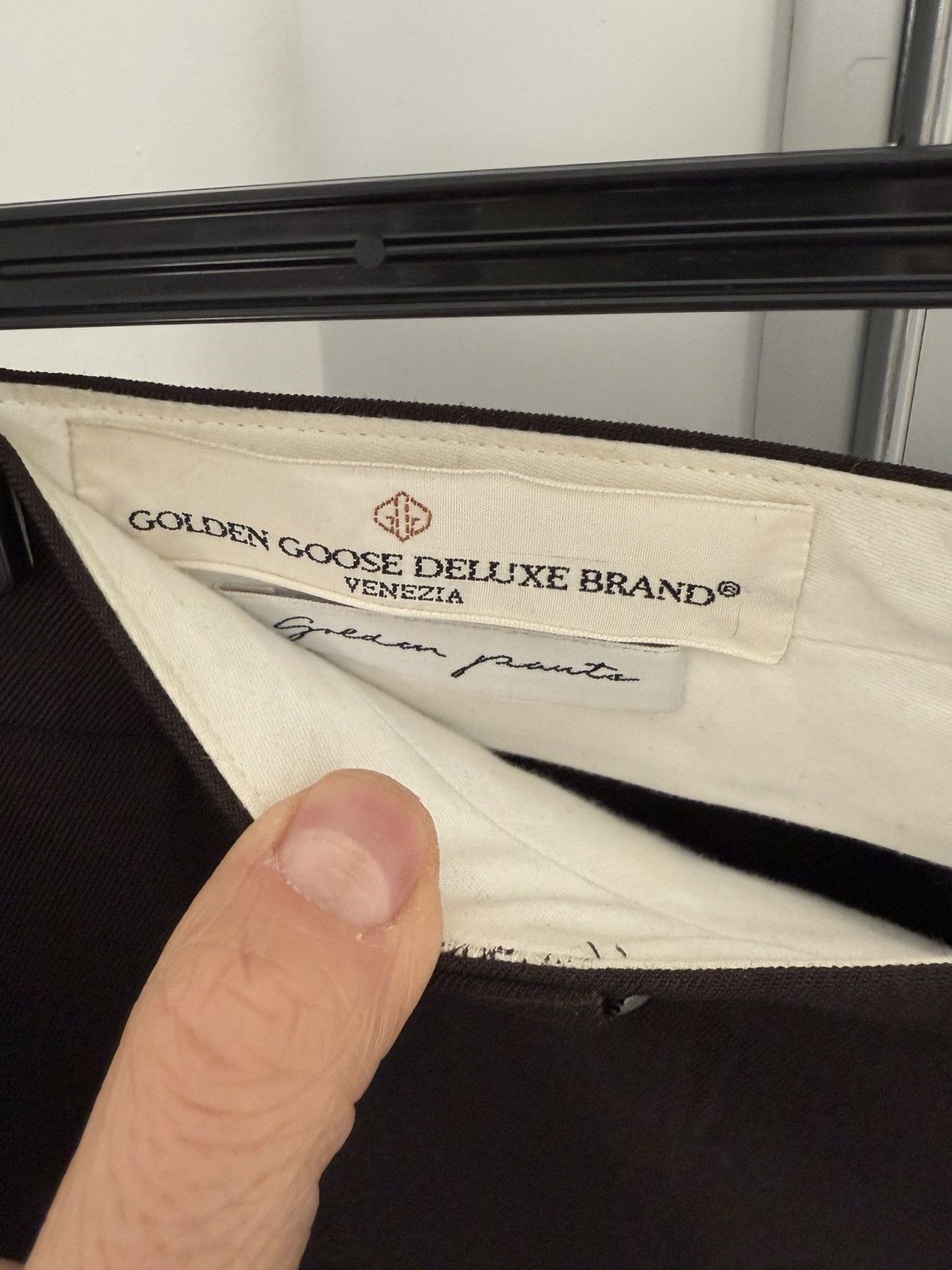 Golden Goose Casual pants with stripes Size US 30 / EU 46 - 4 Thumbnail