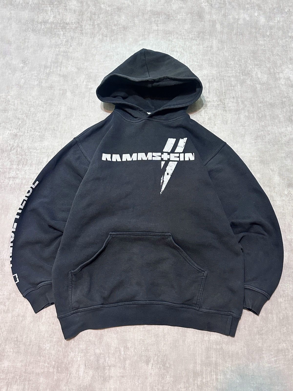 vetements×rammstein ラムシュタインパーカー ヴェトモン VETEMENTS ラムシュタインプリントオーバーサイズ