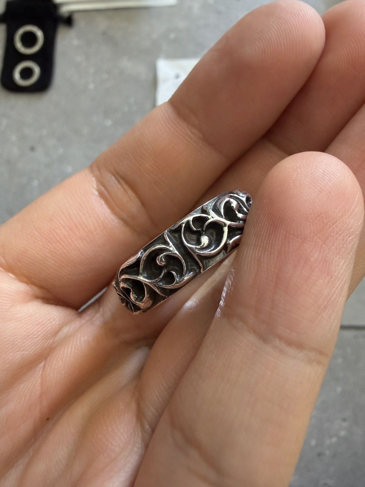 Chrome Hearts Chrome hearts eternity vine band | Grailed
