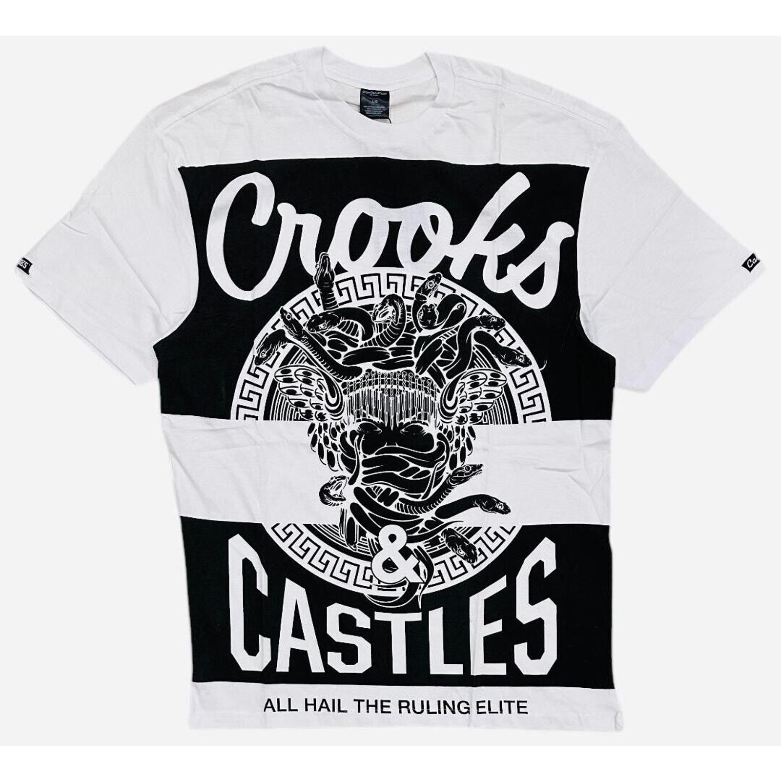 Crooks & Castles Crooks & Castles Men's T-Shirt Mad Klepto Crewneck Tee Size US L / EU 52-54 / 3 - 1 Thumbnail