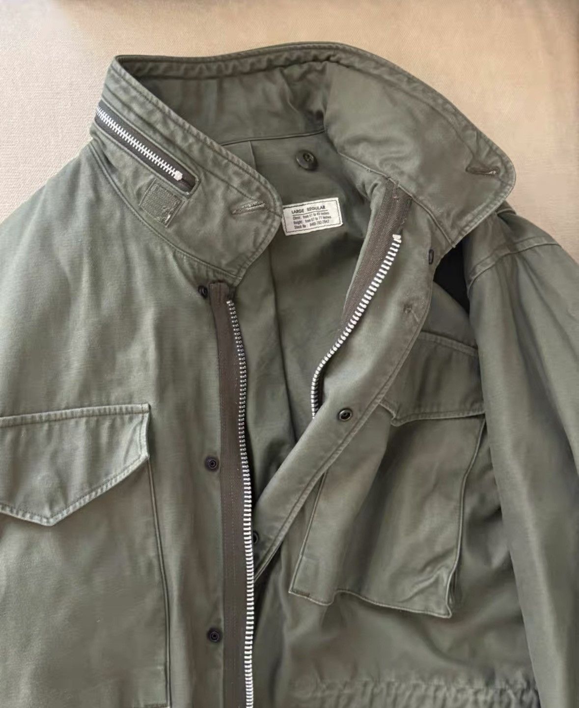 The Real McCoy's the real mccoy m-65 field jacket. Size US L / EU 52-54 / 3 - 2 Thumbnail