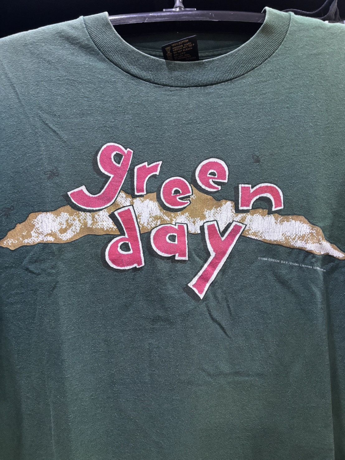 Band Tees Vintage Green Day Size US XL / EU 56 / 4 - 2 Thumbnail