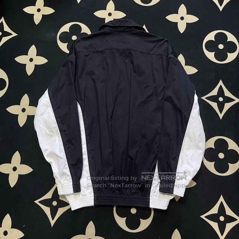 Balenciaga Balenciaga Embroidered Logo Color Blocked School Jacket Size US S / EU 44-46 / 1 - 2 Thumbnail