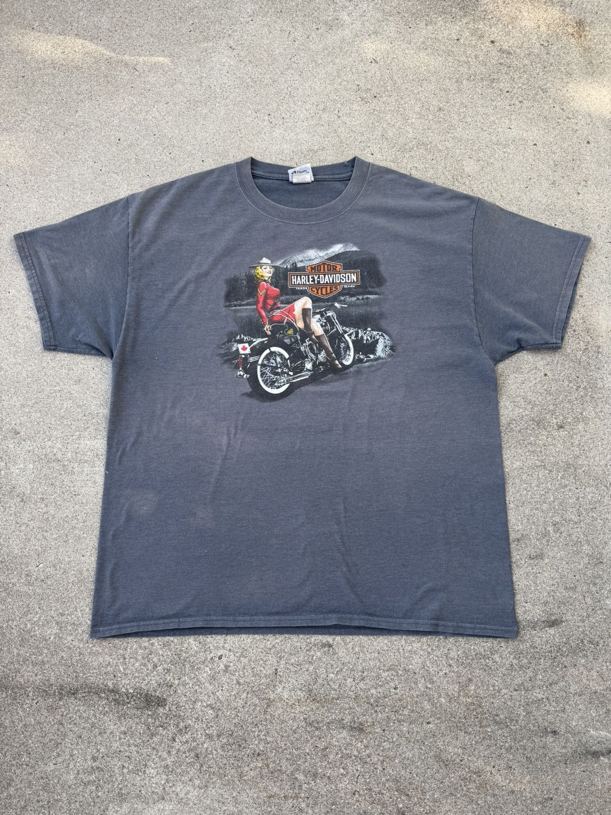 Harley Davidson × Vintage Y2K 00’s Harley Davidson Niagara Falls Canada Graphic Tee XL Size US XL / EU 56 / 4 - 1 Thumbnail