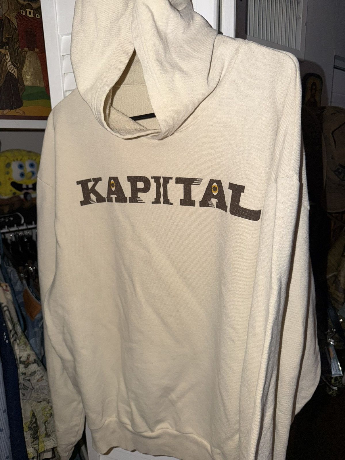 Kapital Kaptial Speakeasy Hoodie tan Size US L / EU 52-54 / 3 - 1 Thumbnail