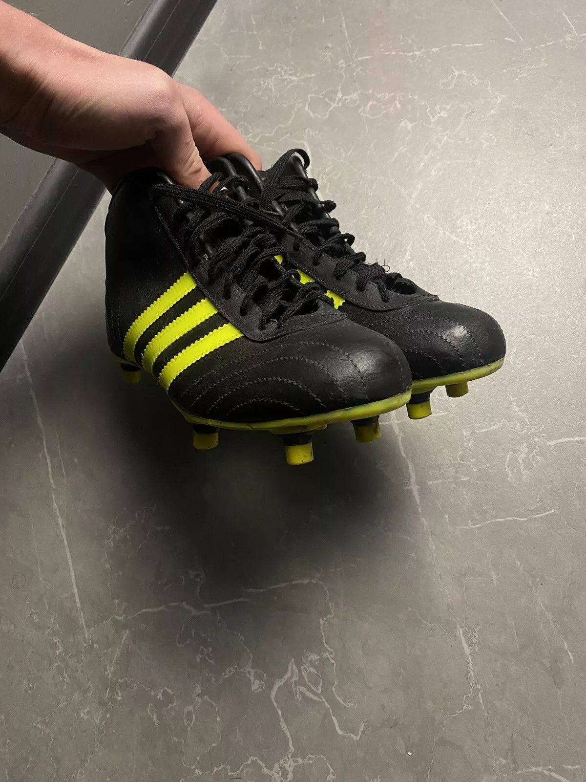 Adidas Vtg 70s Adidas Dragon Rugby Boots - Sz. 40- Made in France Size US 7 / EU 40 - 2 Thumbnail
