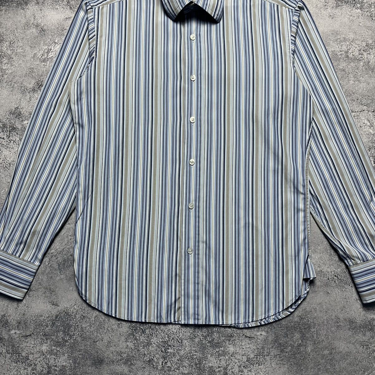 Aquascutum Vintage Aquascutum Striped Shirt Long Sleeve Button Up Size US L / EU 52-54 / 3 - 3 Thumbnail