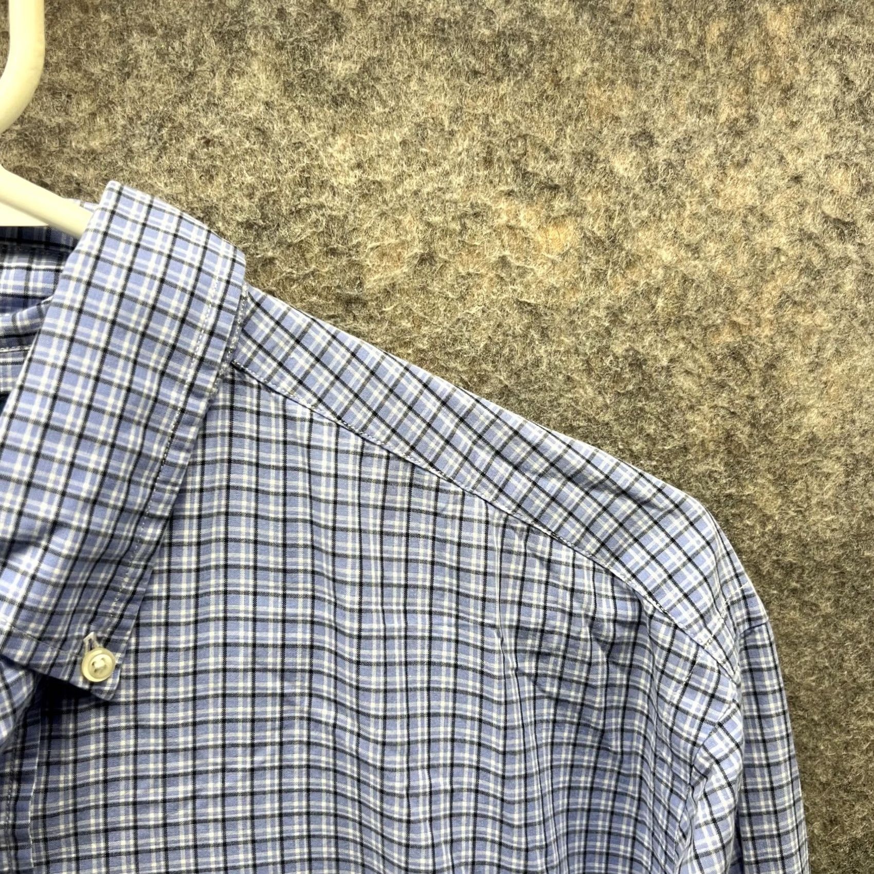 Ralph Lauren Ralph Lauren Shirt Men 15 32/33 Plaid Blue Casual Button-Down Yarmouth Vintage Size US M / EU 48-50 / 2 - 5 Thumbnail