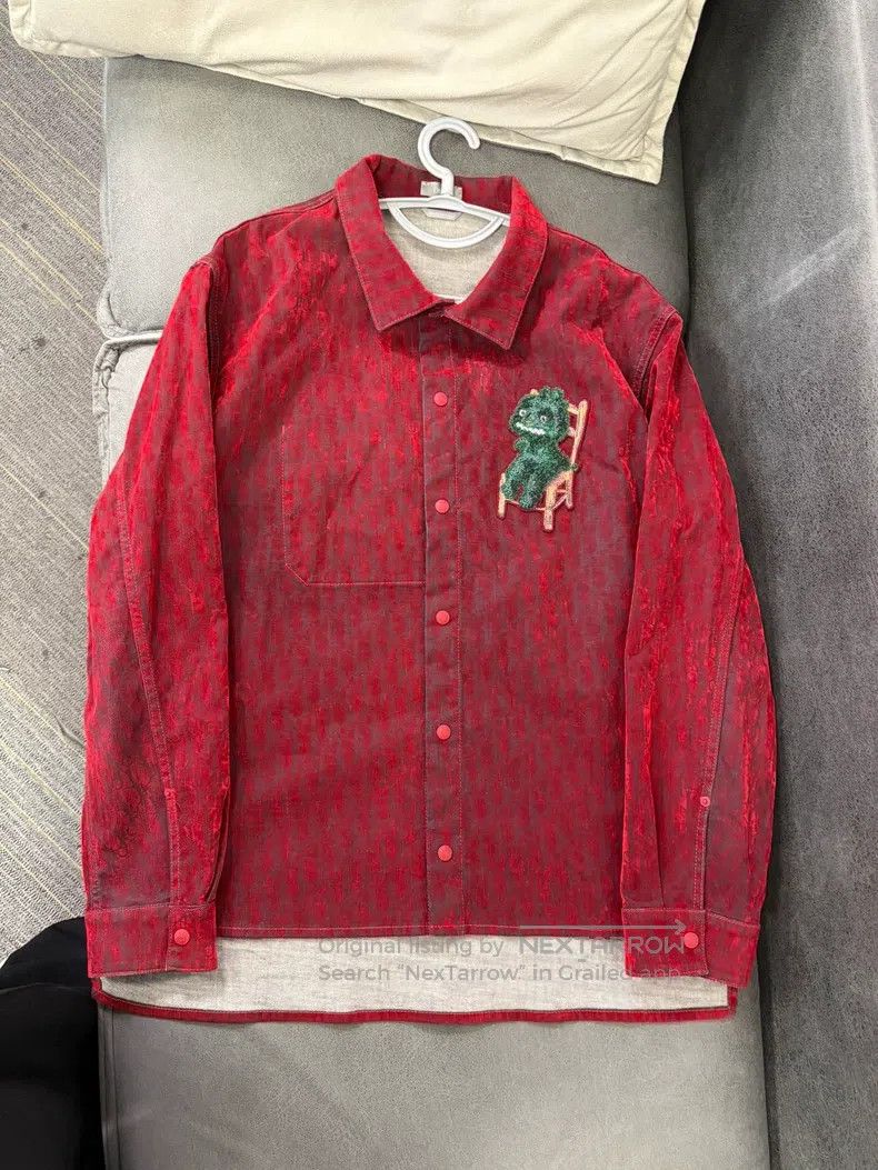 Dior Dior Red denim shirt limited to the Year of the Dragon Size US XL / EU 56 / 4 - 1 Thumbnail