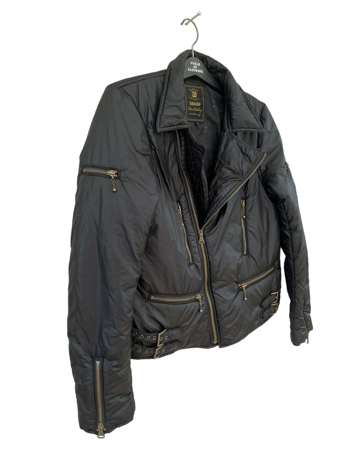 Beams Plus Vintage Beams Japan Punk Rock Motorcycle Puffer Jacket Size US M / EU 48-50 / 2 - 9 Thumbnail