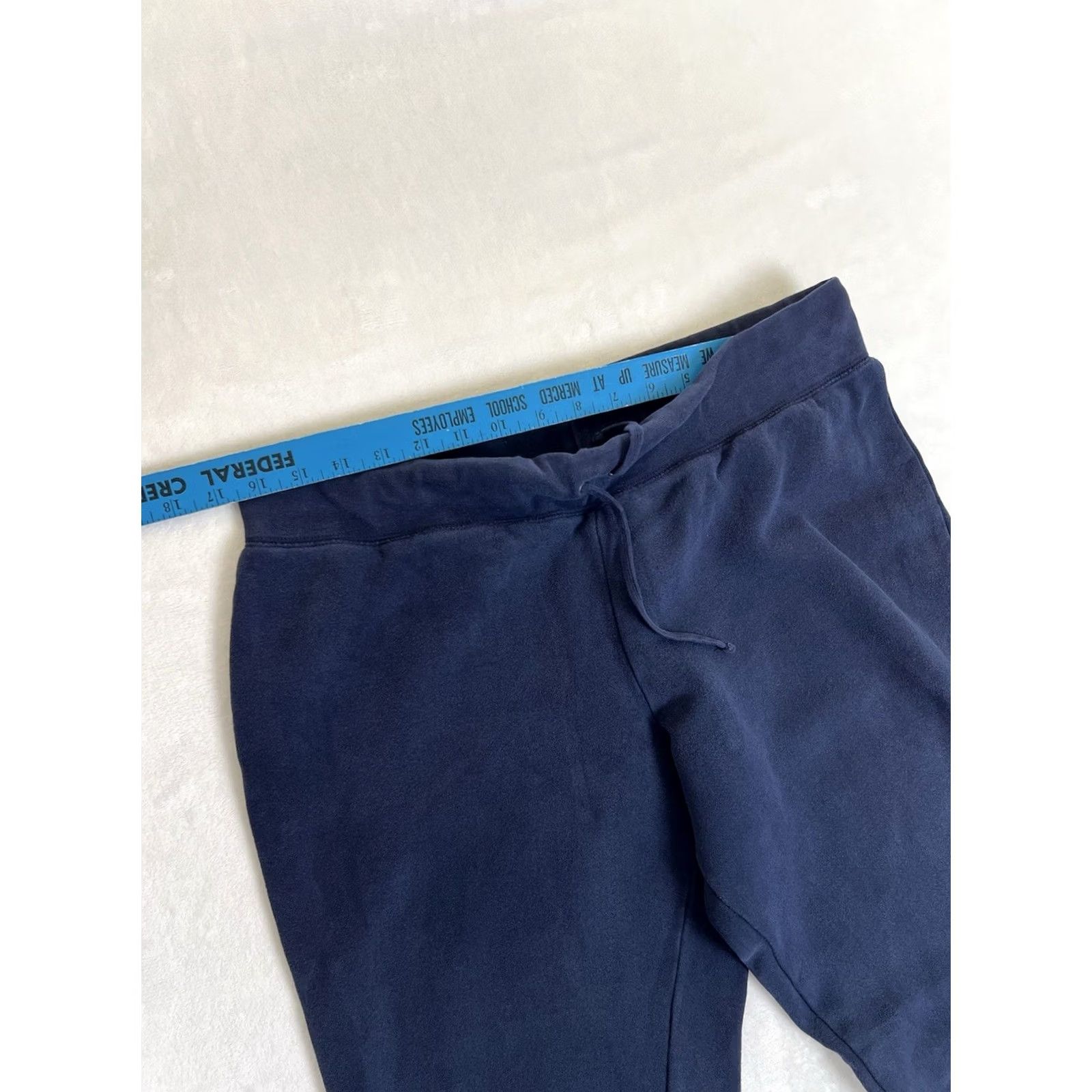 Sideout VINTAGE Sideout Blue Fleece Pants Women’s L Flared 90s Style Winter Spring Mens? Womens Size 36" / US 14 / IT 50 - 5 Thumbnail