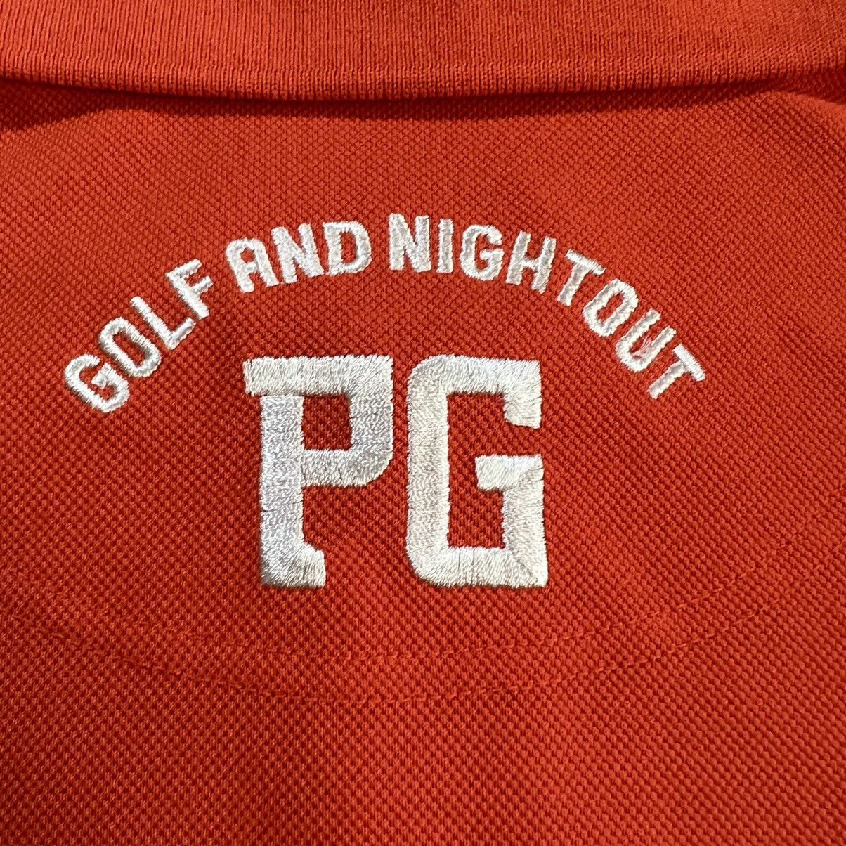 Other Pearly Gates Japan Golf Polo Shirt Orange “Play Well” Size US S / EU 44-46 / 1 - 7 Thumbnail