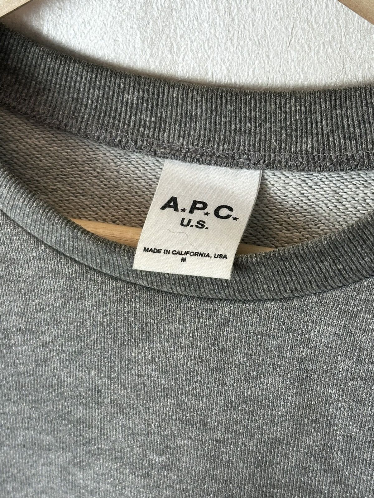 A.P.C. Vintage APC Sweatshirt A.P.C. Made in USA Size US M / EU 48-50 / 2 - 7 Thumbnail