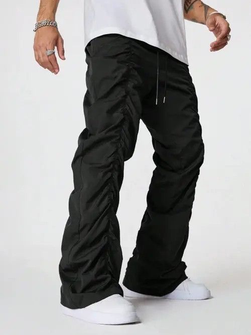 Japanese Brand Kinuka x Jingu Straight Leg Casual Central Cee Sweatpants Size US 34 / EU 50 - 7 Thumbnail