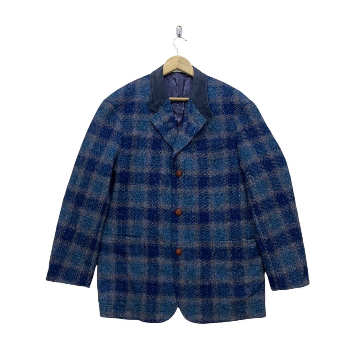 Japanese Brand × Suitsupply 💥Vintage Karl Helmut Double Elbow Jacket Size US M / EU 48-50 / 2 - 1 Thumbnail
