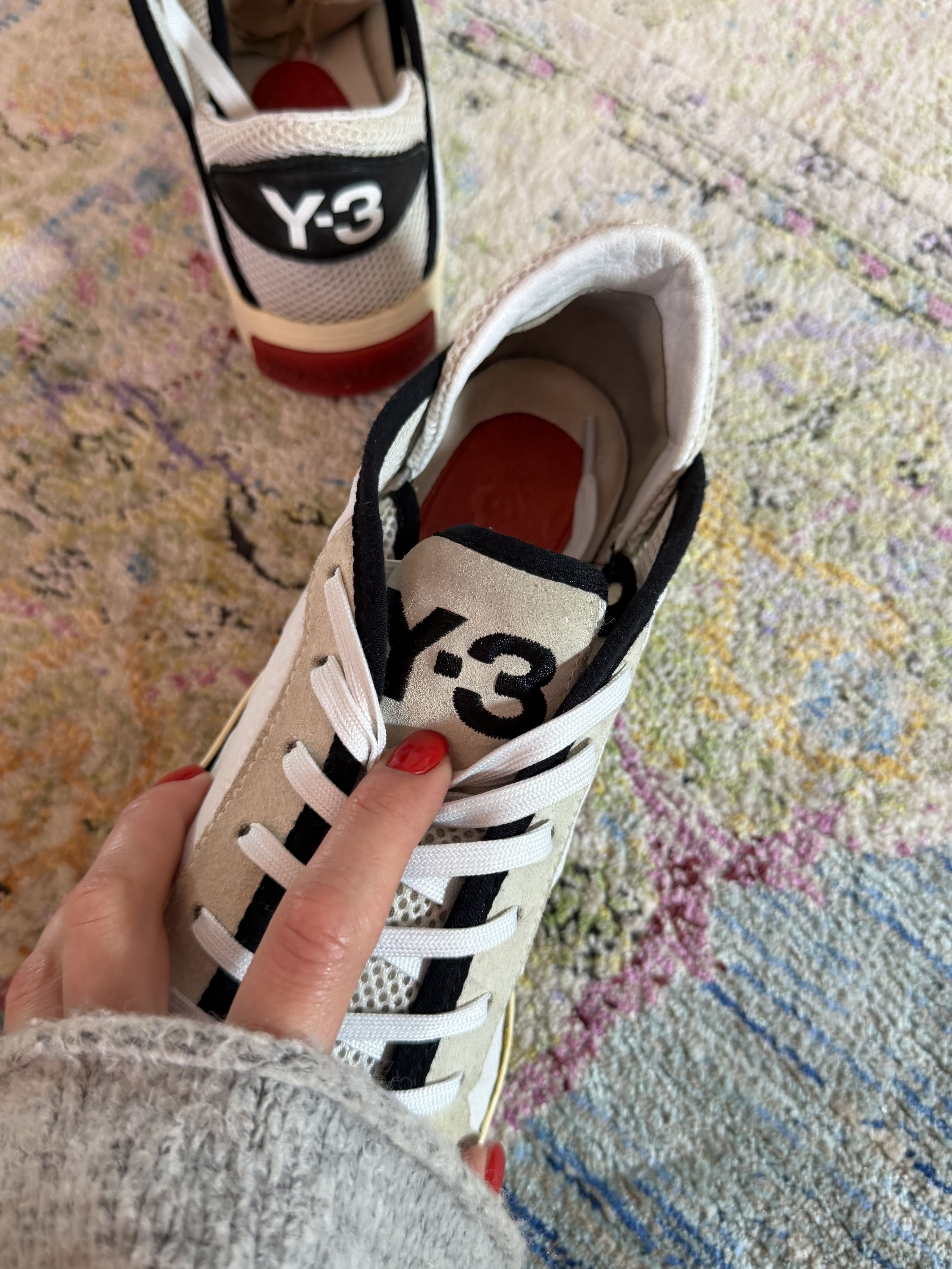 Adidas × Y-3 Y-3 Laver Low Top Sneakers Size US 10.5 / EU 43-44 - 7 Thumbnail