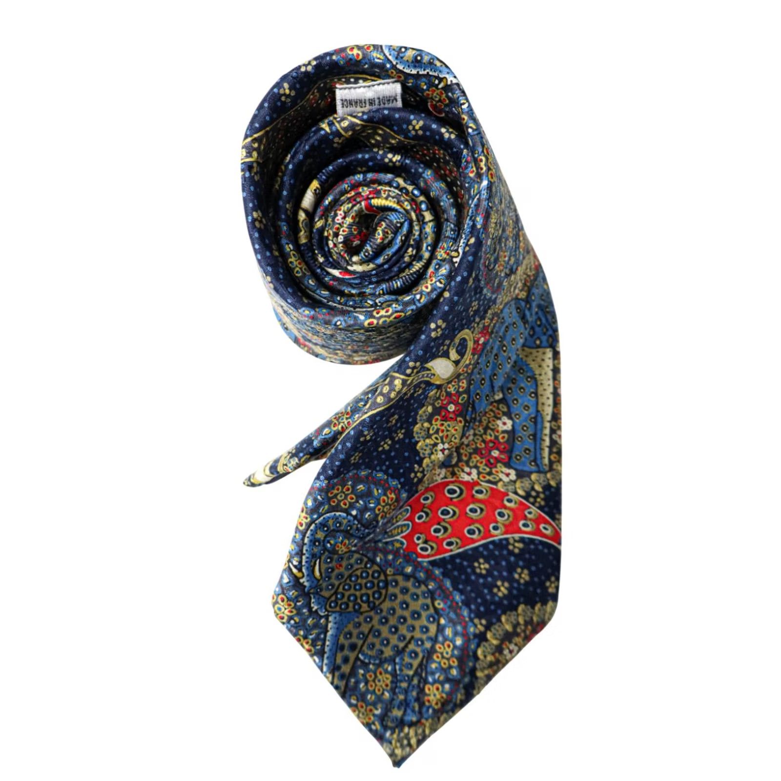 Cerruti 1881 CERRUTI 1881 Tie Men's ONE SIZE Multicolor Patterned Pure Silk Size ONE SIZE - 2 Thumbnail
