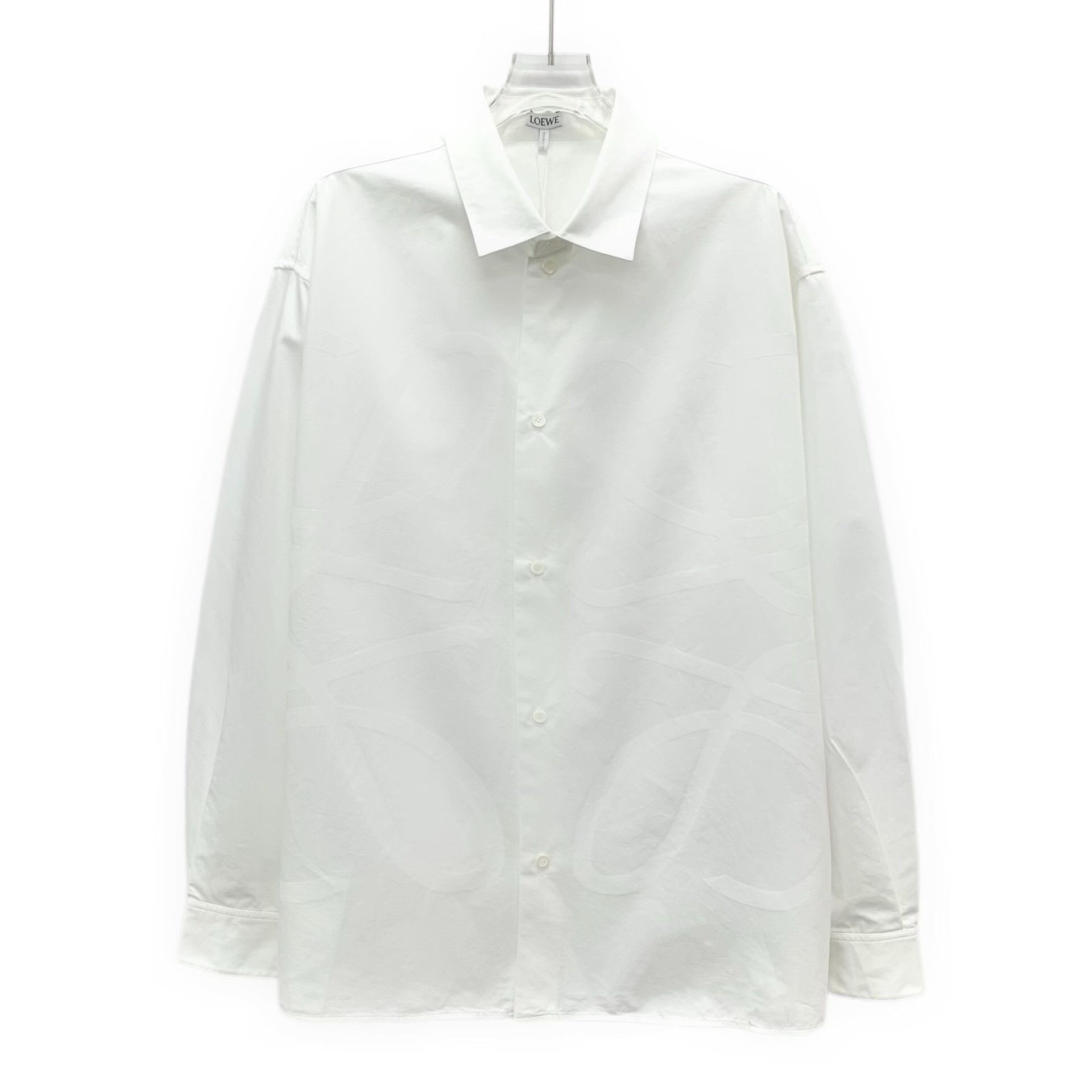 Loewe Loewe Retro Printed White Button Up M Women Size M / US 6-8 / IT 42-44 - 1 Thumbnail