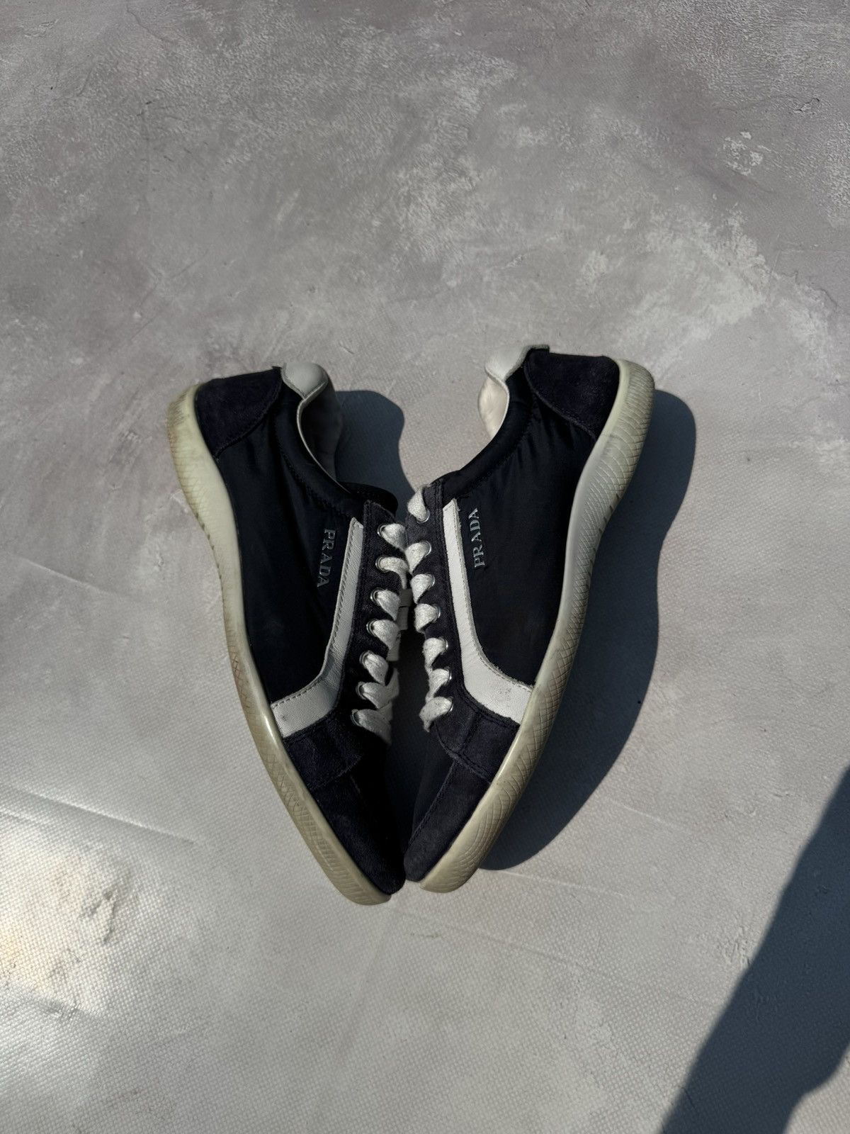 Prada Prada Nylon&Suede Sneakers Size US 9 / IT 39 - 5 Thumbnail