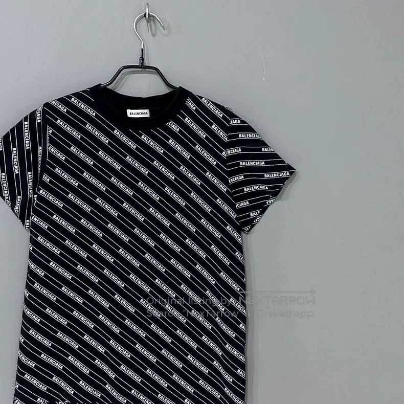 Balenciaga Balenciaga Camo Print Logo Short Sleeve Size US M / EU 48-50 / 2 - 2 Thumbnail