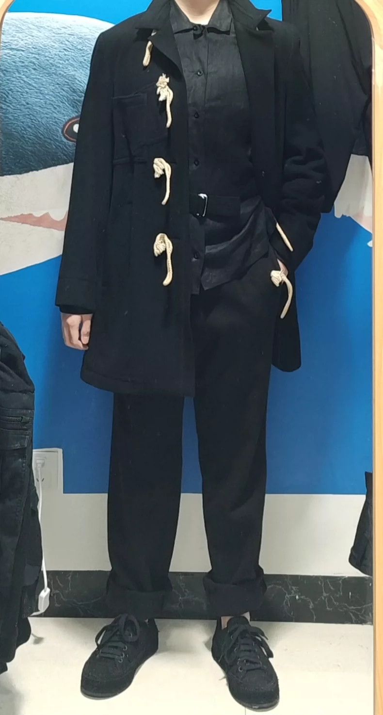 Yohji Yamamoto Yohji Yamamoto size 3 04aw twine trousers 2505-Nextarrow Size US 30 / EU 46 - 7 Thumbnail