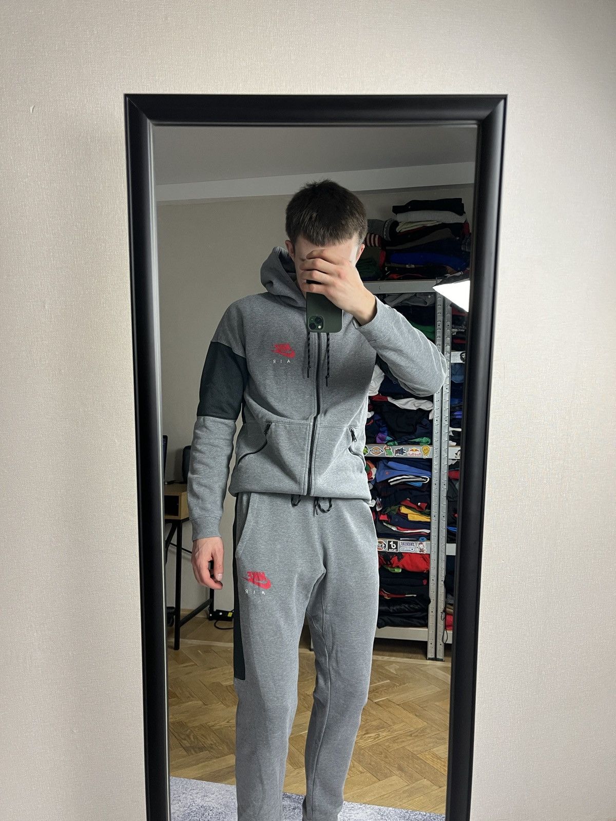 Nike × Other Nike Air Tech Fleece Tracksuit Hoodie+Sweatpants Drill Hype Size US S / EU 44-46 / 1 - 3 Thumbnail