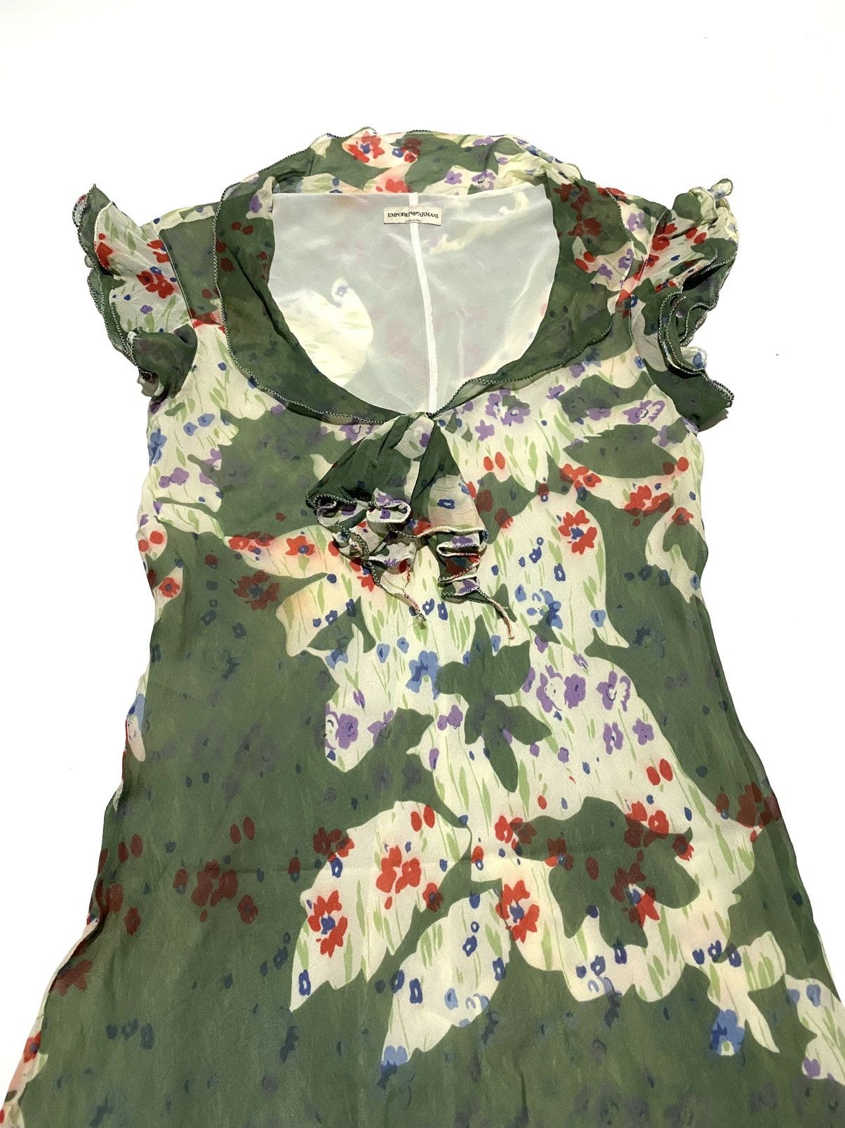 Emporio Armani VINTAGE EMPORIO ARMANI FLORAL DRESSES Size S / US 4 / IT 40 - 4 Thumbnail