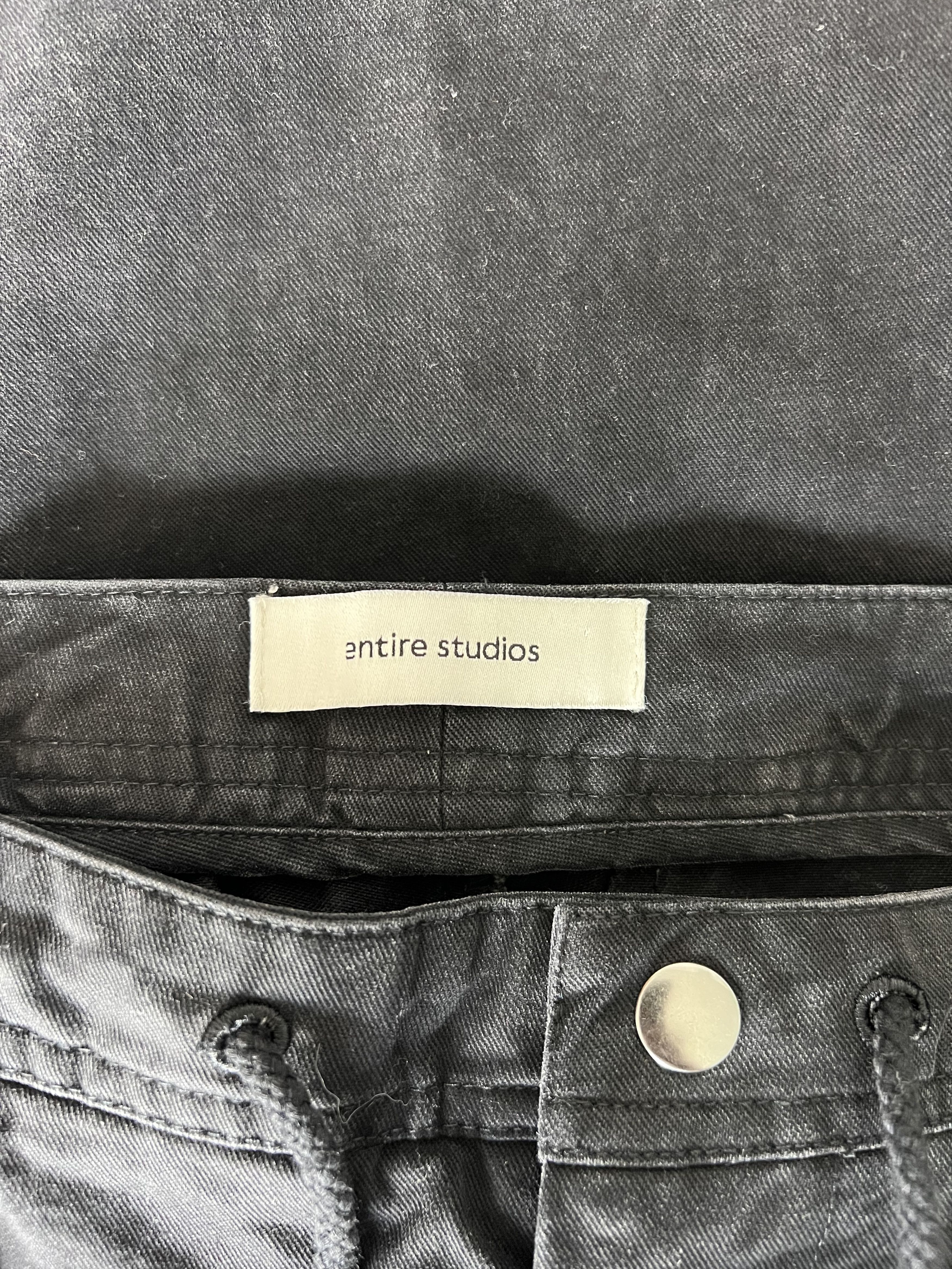 Entire Studios Entire Studios Barren Cargo Pants in Black Size US 30 / EU 46 - 7 Thumbnail