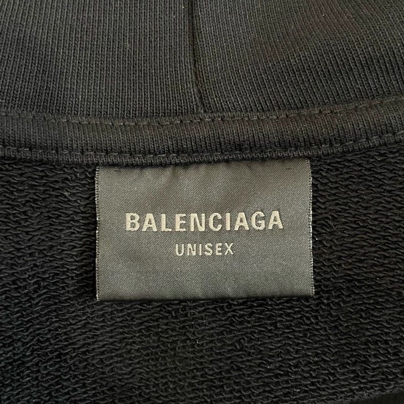 Balenciaga Balenciaga Multi-element printed hooded sweater Size US S / EU 44-46 / 1 - 5 Thumbnail