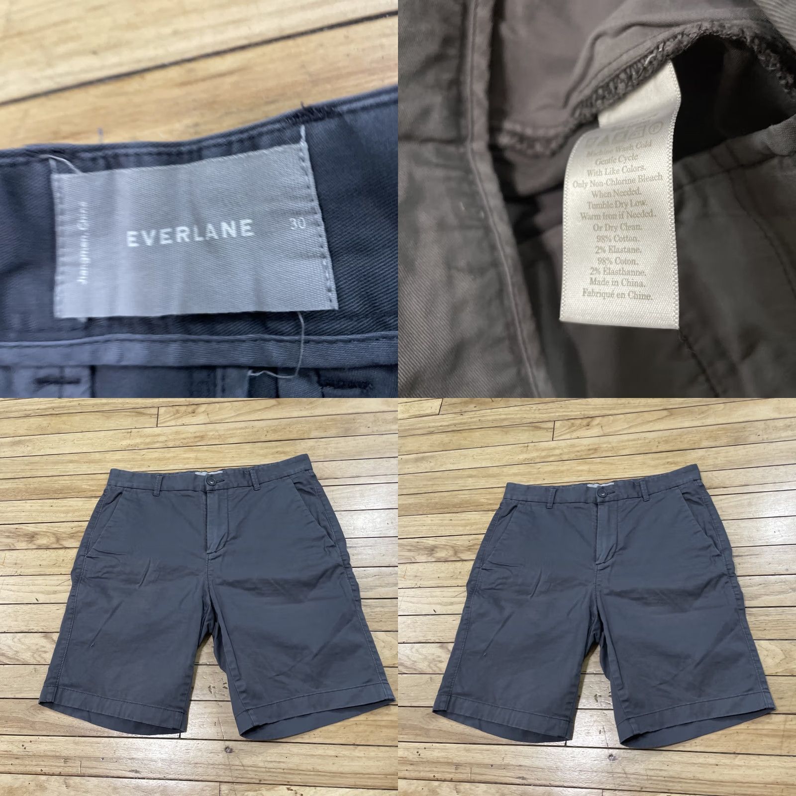Everlane Everlane Shorts Men S 30 Gray Chino Classic Essential Beach Preppy 30x8 mens Size US 30 / EU 46 - 9 Thumbnail